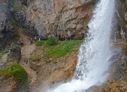 CORTINA FERRATA CASCATE DI FANES